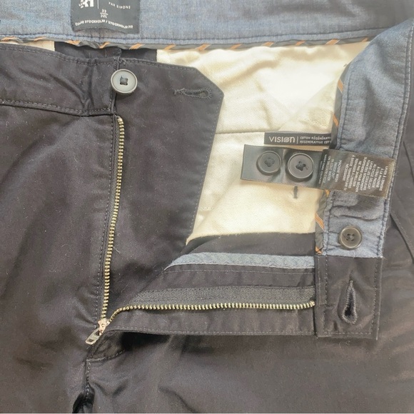 LE 31 Par Simons Stockholm Fit Black Chino Pants 33x32L - Picture 6 of 11
